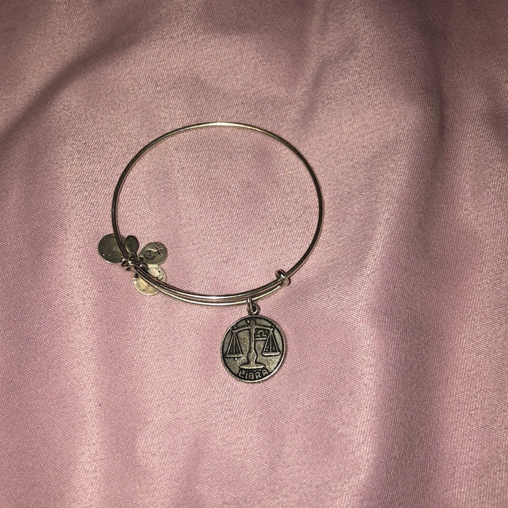Alex and Ani Libra silver bracelet